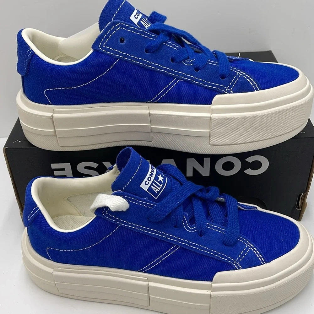 Converse WMNS CTAS CRUISE OX BLUE/WHITE/EGRET A10441C Platforms Sneakers